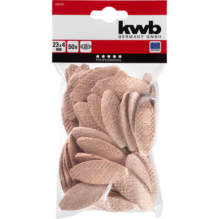 KWB Lamellen Size 0, 15x8x4 mm