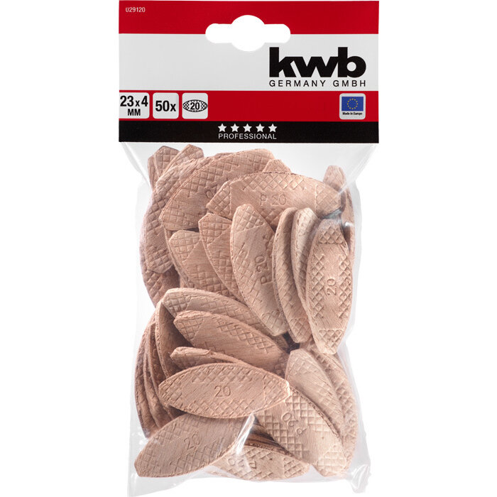 KWB Lamellen Size 0, 15x8x4 mm