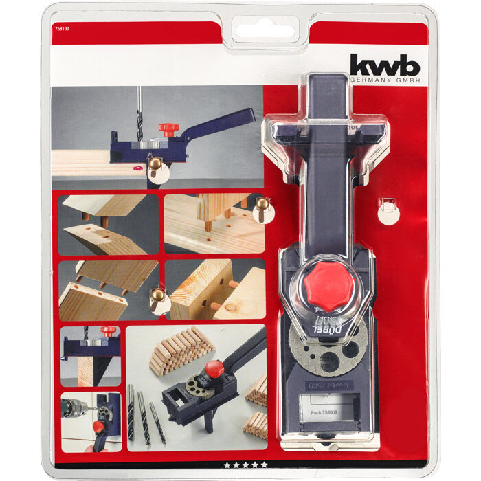 KWB Deuvel-boormal Profi, complete set