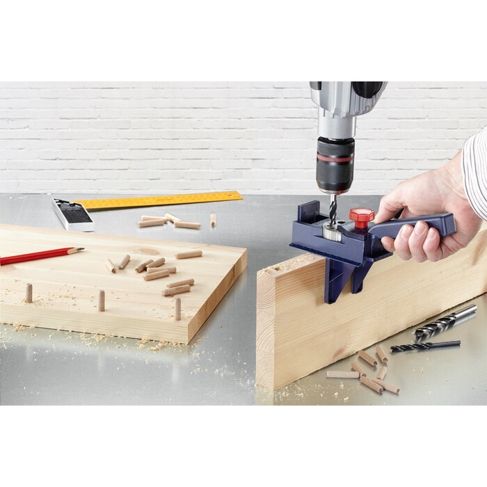 KWB Deuvel-boormal Profi, complete set