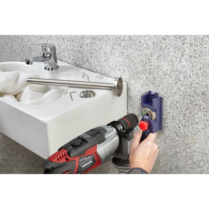 KWB Deuvel-boormal Profi, complete set