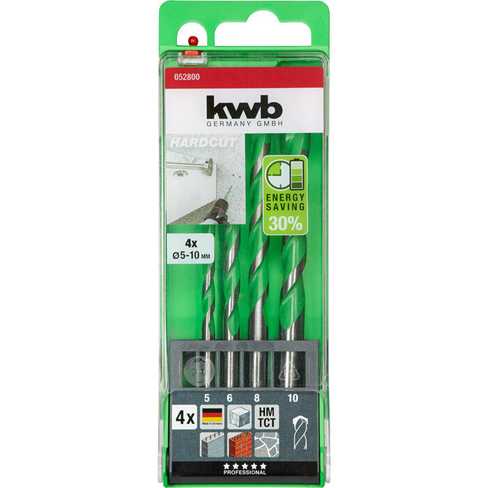 KWB Granietboor 4-delig HARDCUT