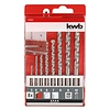 KWB Steenborenset 3-10mm - 8-delig