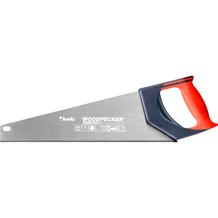 KWB Woodpecker handzaag 400mm met Japanse vertanding