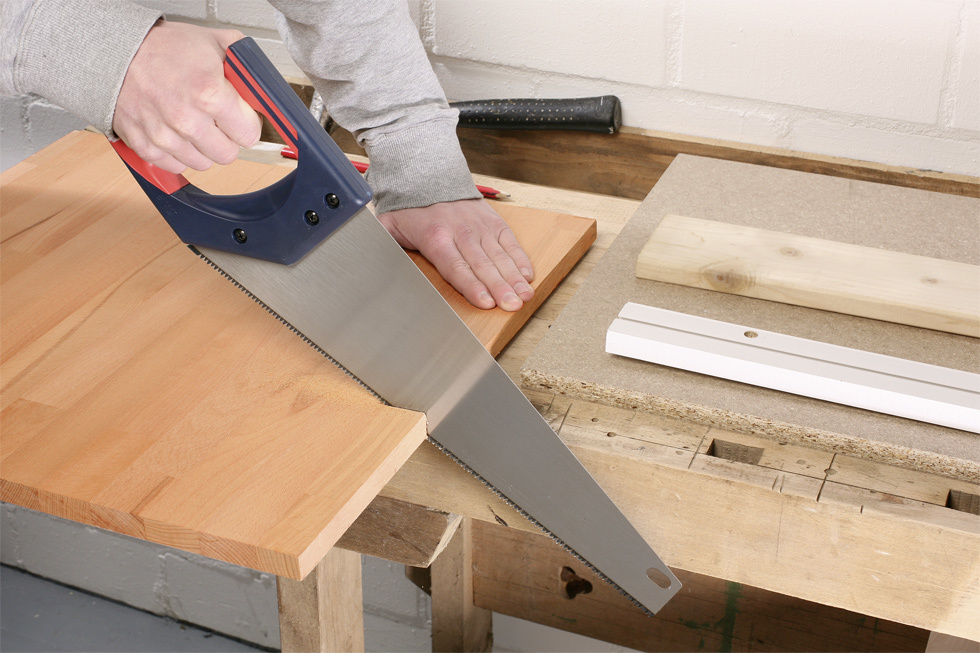 KWB Woodpecker handzaag 400mm met Japanse vertanding