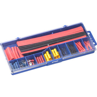 KWB Kabelschoen en krimpkous set - 102-delig