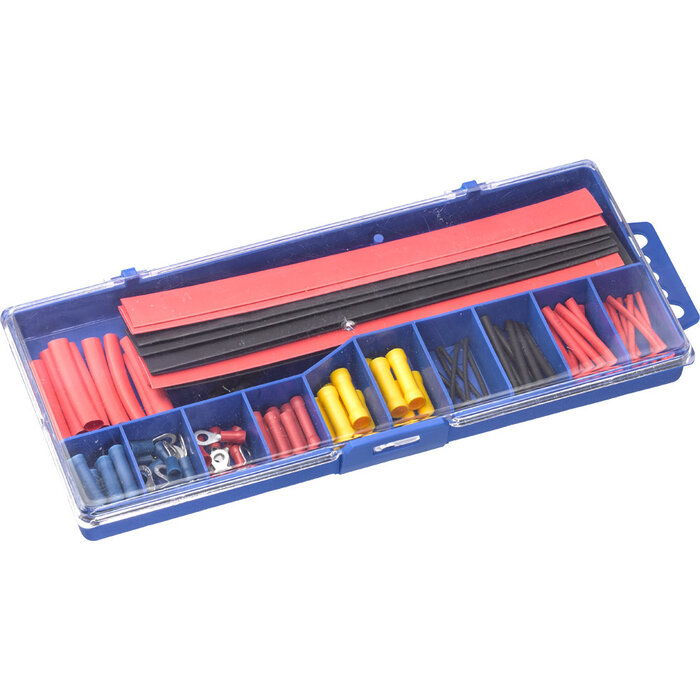 KWB Kabelschoen en krimpkous set - 102-delig