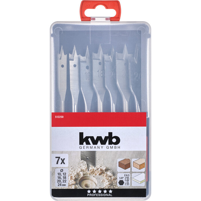 KWB Speedborenset 7-Delig