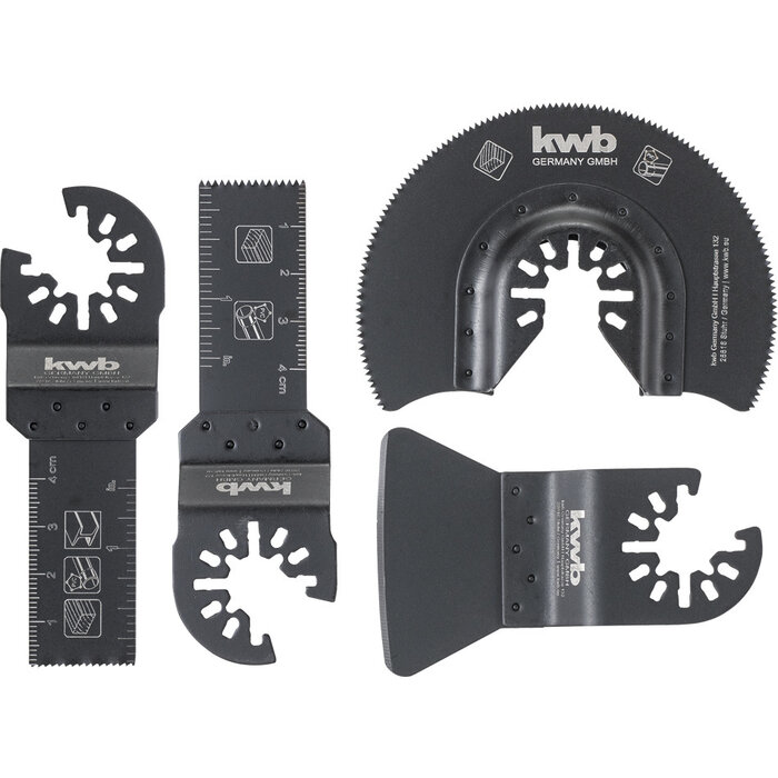 KWB Multitool Vloer Installatieset 4-Delig