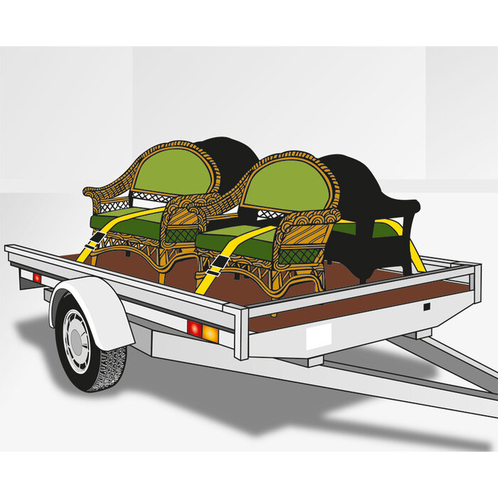 KWB Spanband Met Ratel 5m x 25mm