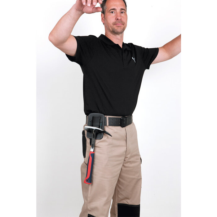 KWB Hamerhouder Vaste Beugel Leer