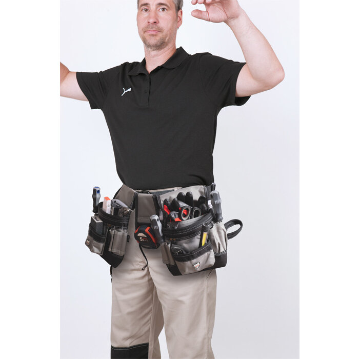 KWB Gereedschapsriemtas met Nylonriem 2-delig