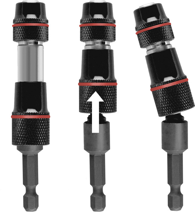 KWB TRIPLE-FIX Snelwisselbithouder