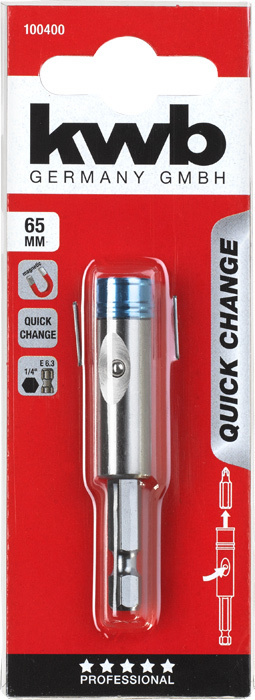 KWB QUICK CHANGE Bithouder 1/4"