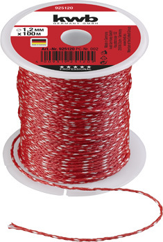 KWB Metselkoord rood 1,2mm x 100m1