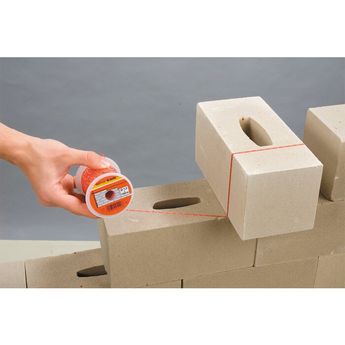 KWB Metselkoord rood 1,2mm x 100m1