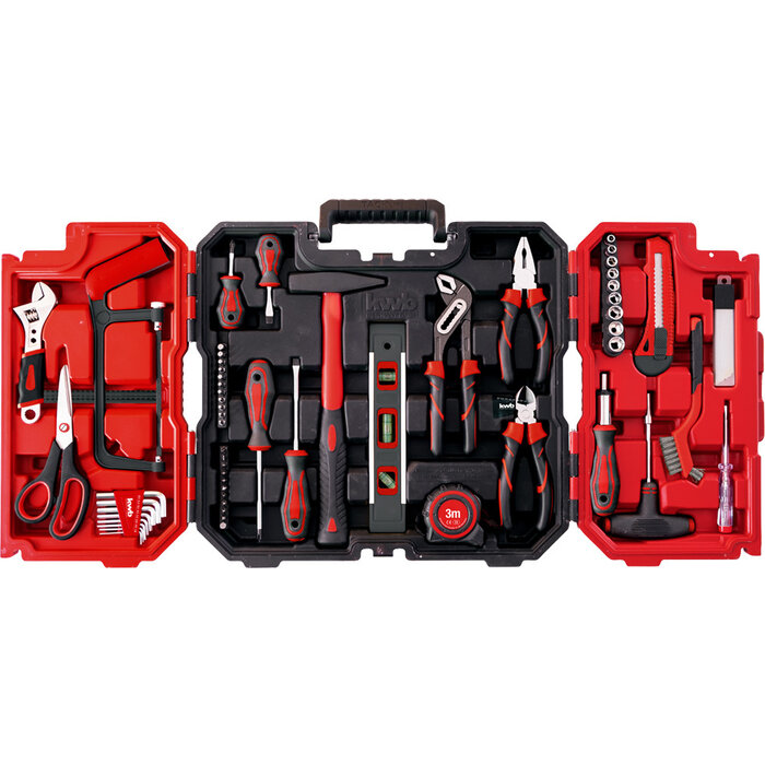 KWB Gereedschapskoffer 70-delig in E-case
