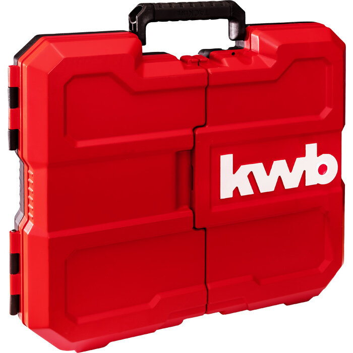 KWB Gereedschapskoffer 70-delig in E-case