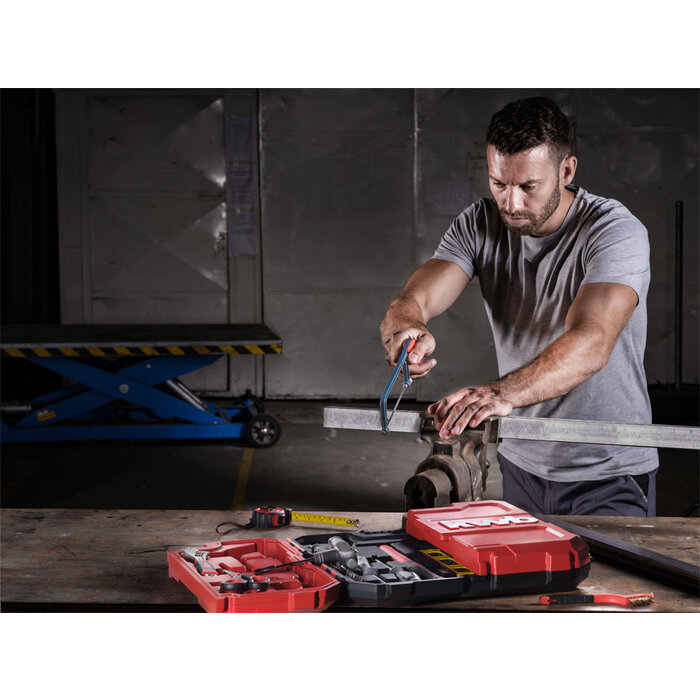 KWB Gereedschapskoffer 70-delig in E-case