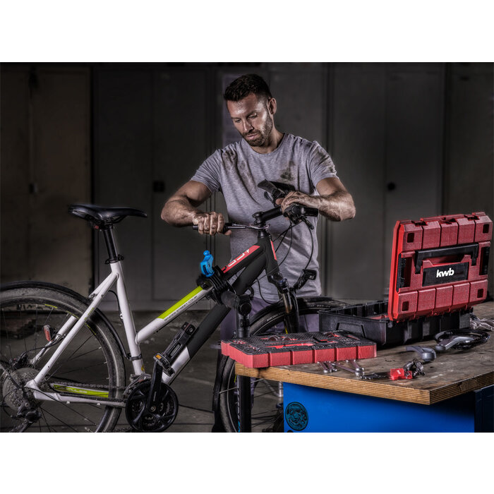 KWB Gereedschapskoffer 80-delig in E-case