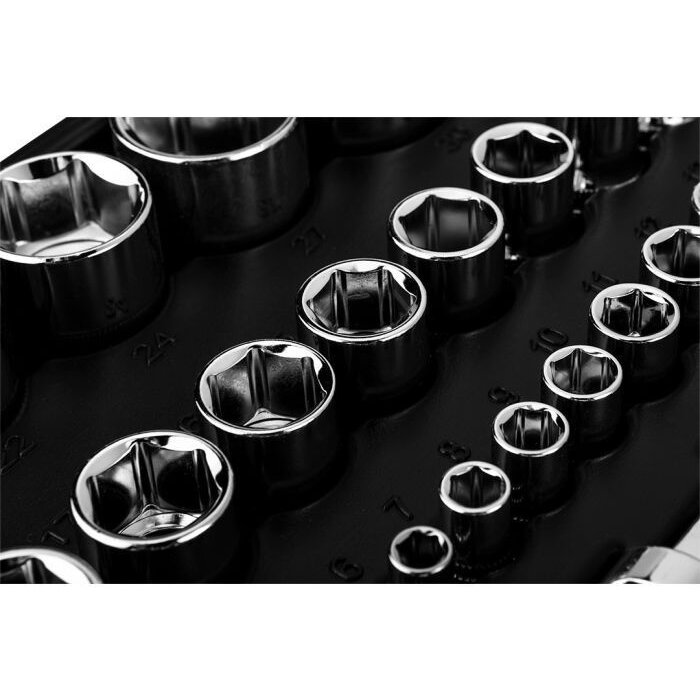 NEO NEO Doppenset 1/4"-1/2" 110 Delig 10-066