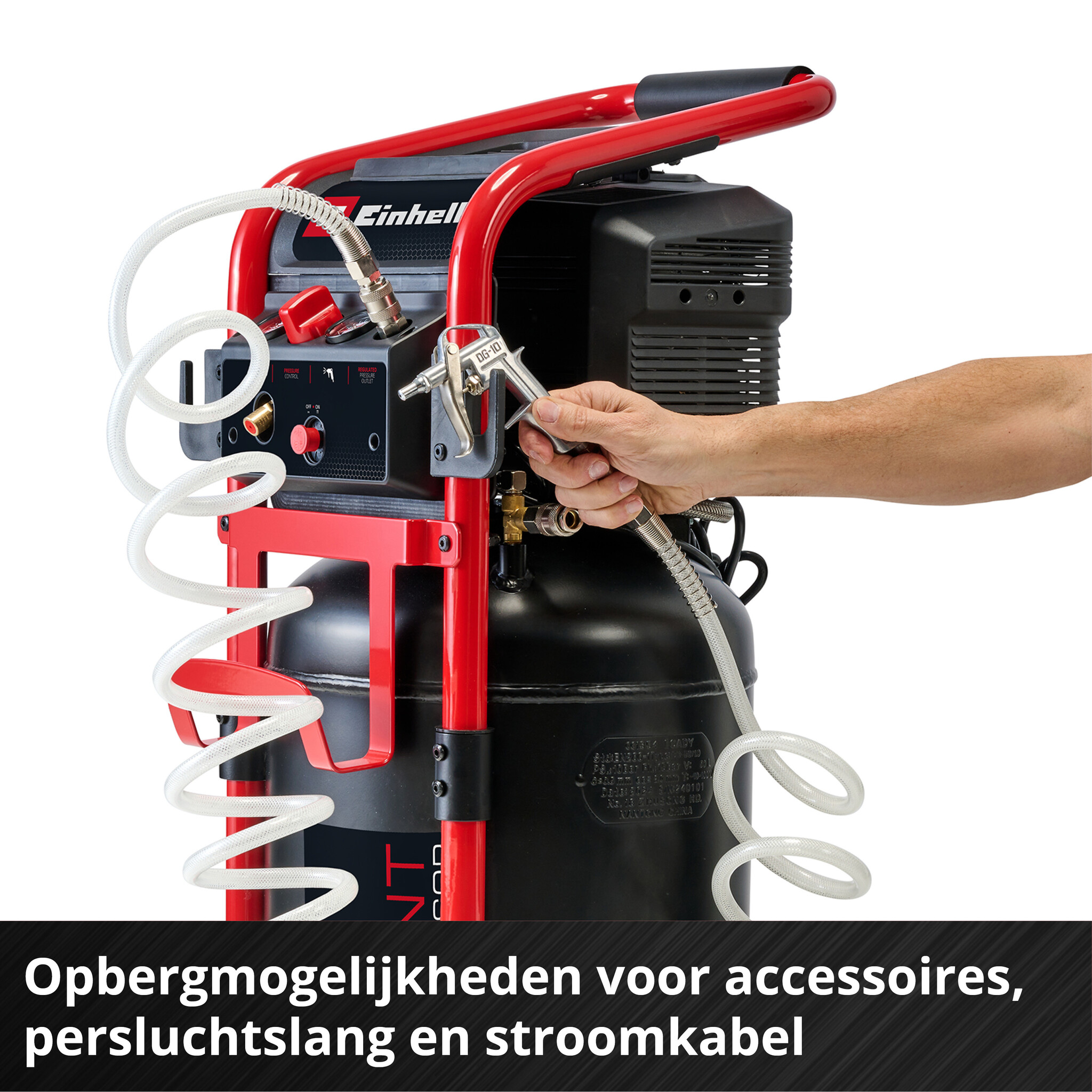 Einhell TE-AC 270/50 Silent - Elektrische Compressor