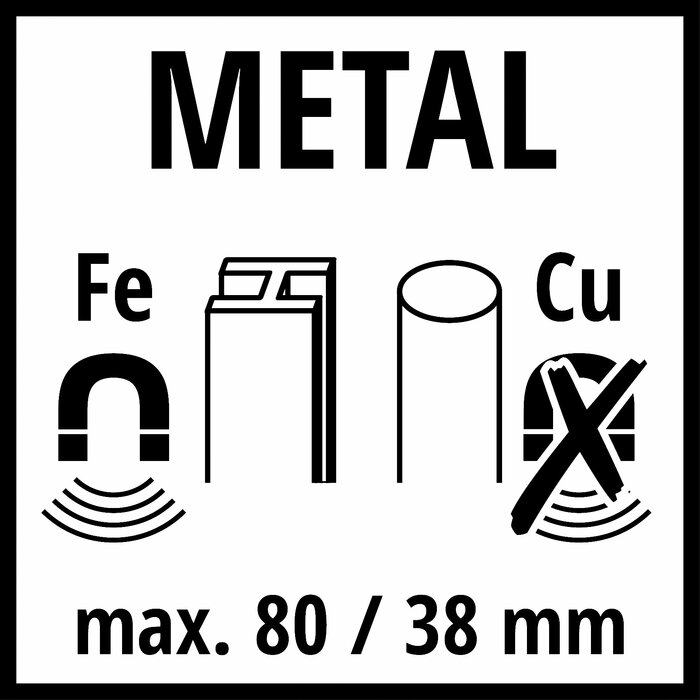 Einhell TE-MD 80 - Leidingzoeker