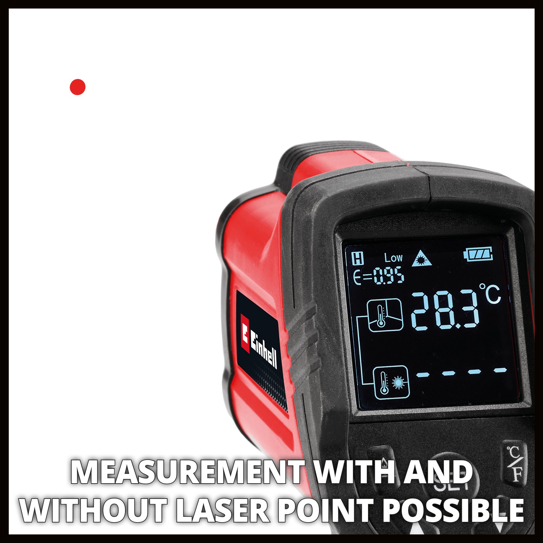 Einhell TC-IT 550 - Infrarood thermometer