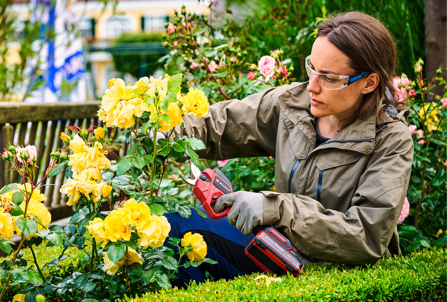 Einhell GP-LS 18/28 Li BL Solo - Accu Snoeischaar - PXC