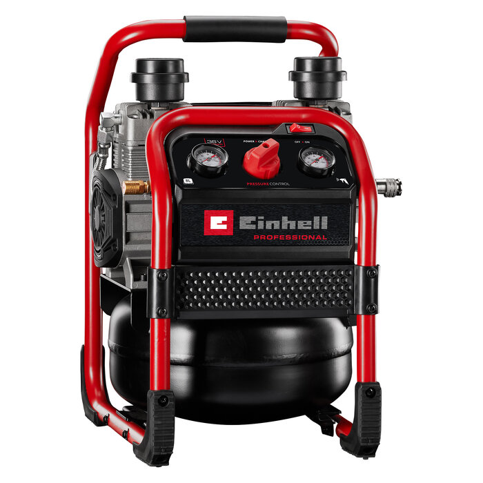 Einhell SILENZZO 36/210 Li Solo – Silent Accu Compressor 36V (Twin-Pack)