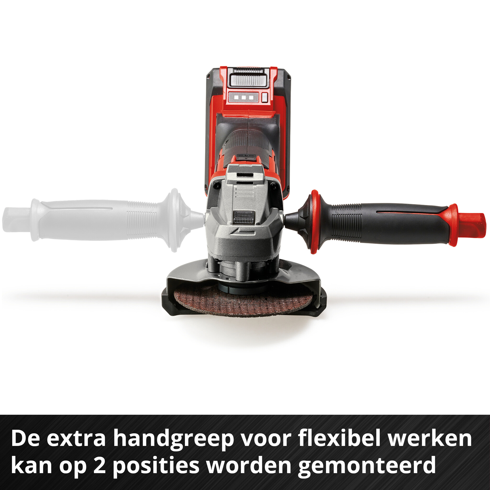 Einhell TE-AG 18/125-2 Li - Solo - Accu Haakse Slijper