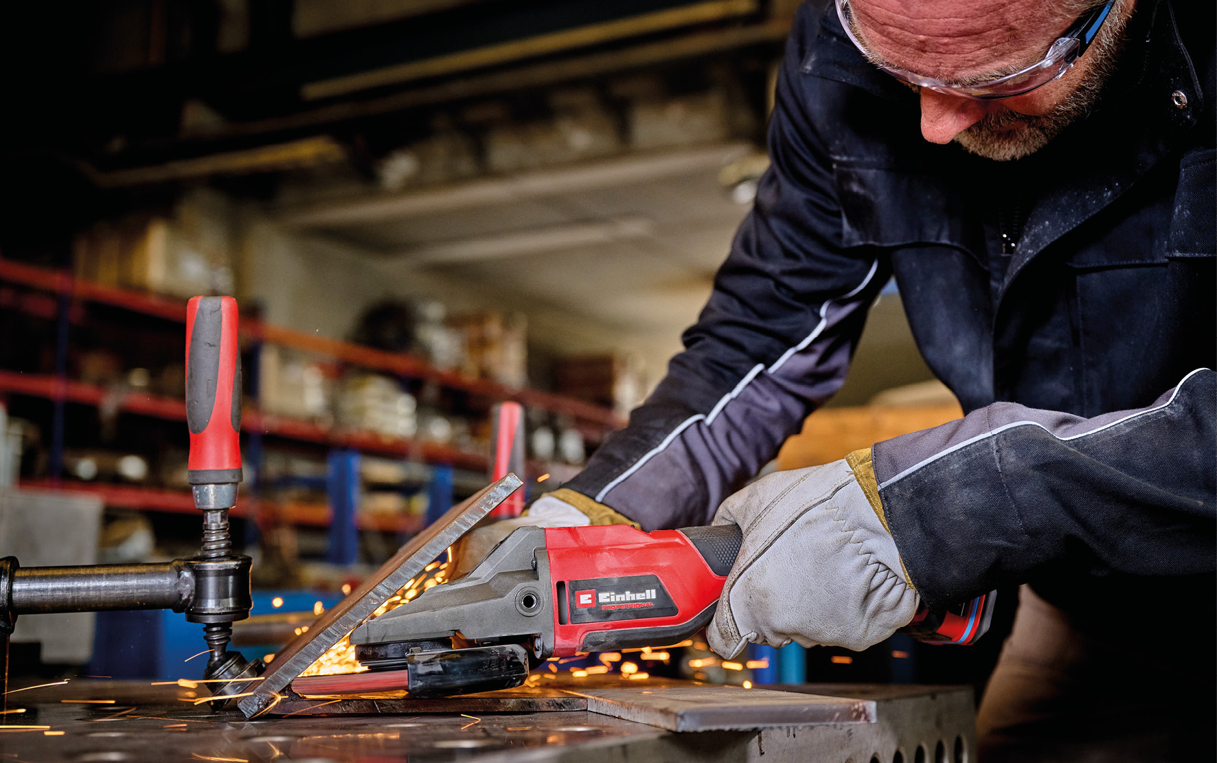 Einhell TP-AG 18/125 F Li BL Solo – Accu Platkop Haakse Slijper Ø125 mm