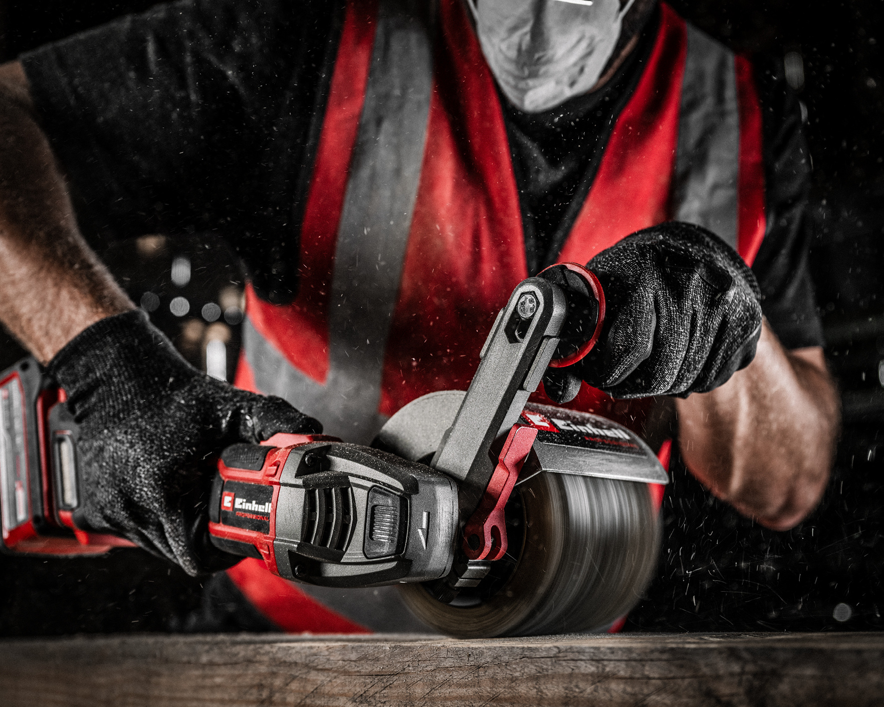 Einhell TP-BR 18/32 Li BL Solo - Accu Borstelschuurmachine - 120/100 mm - Power X-Change