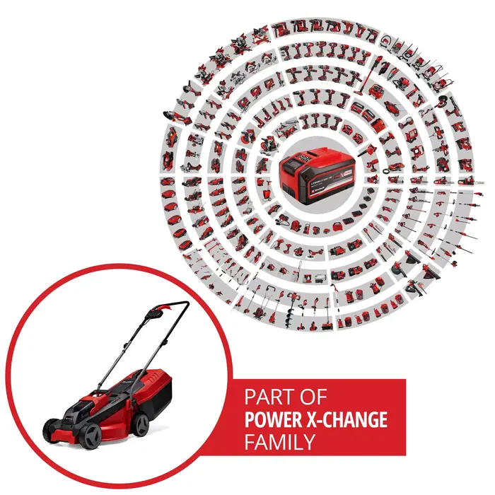Einhell GE-CM 18/30 Li (1x3,0Ah) Accu Grasmaaier