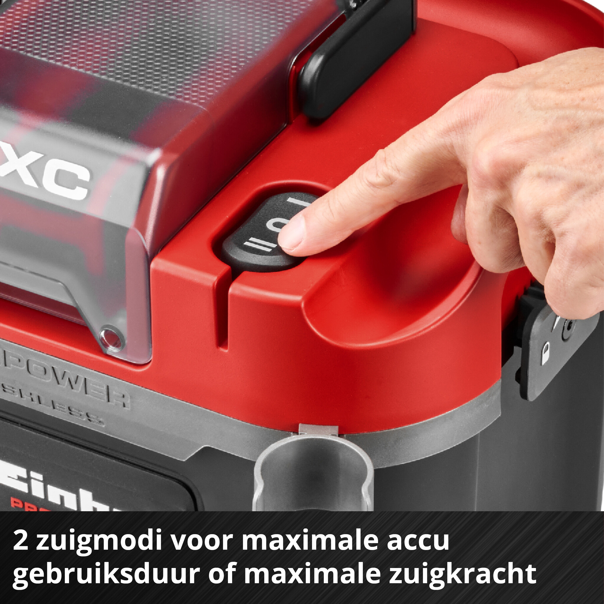 Einhell TP-VC 18/10 Li BL L-Solo – Accu Nat- en Droogzuiger Professional Power X-Change