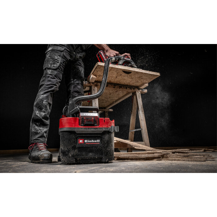 Einhell TP-VC 18/10 Li BL L-Solo – Accu Nat- en Droogzuiger Professional Power X-Change