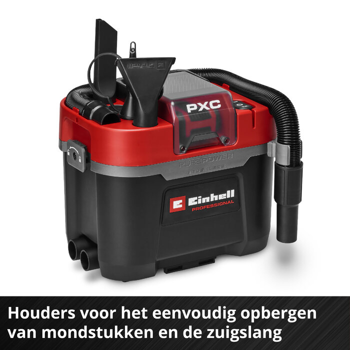 Einhell TP-VC 18/10 Li BL L-Solo – Accu Nat- en Droogzuiger Professional Power X-Change