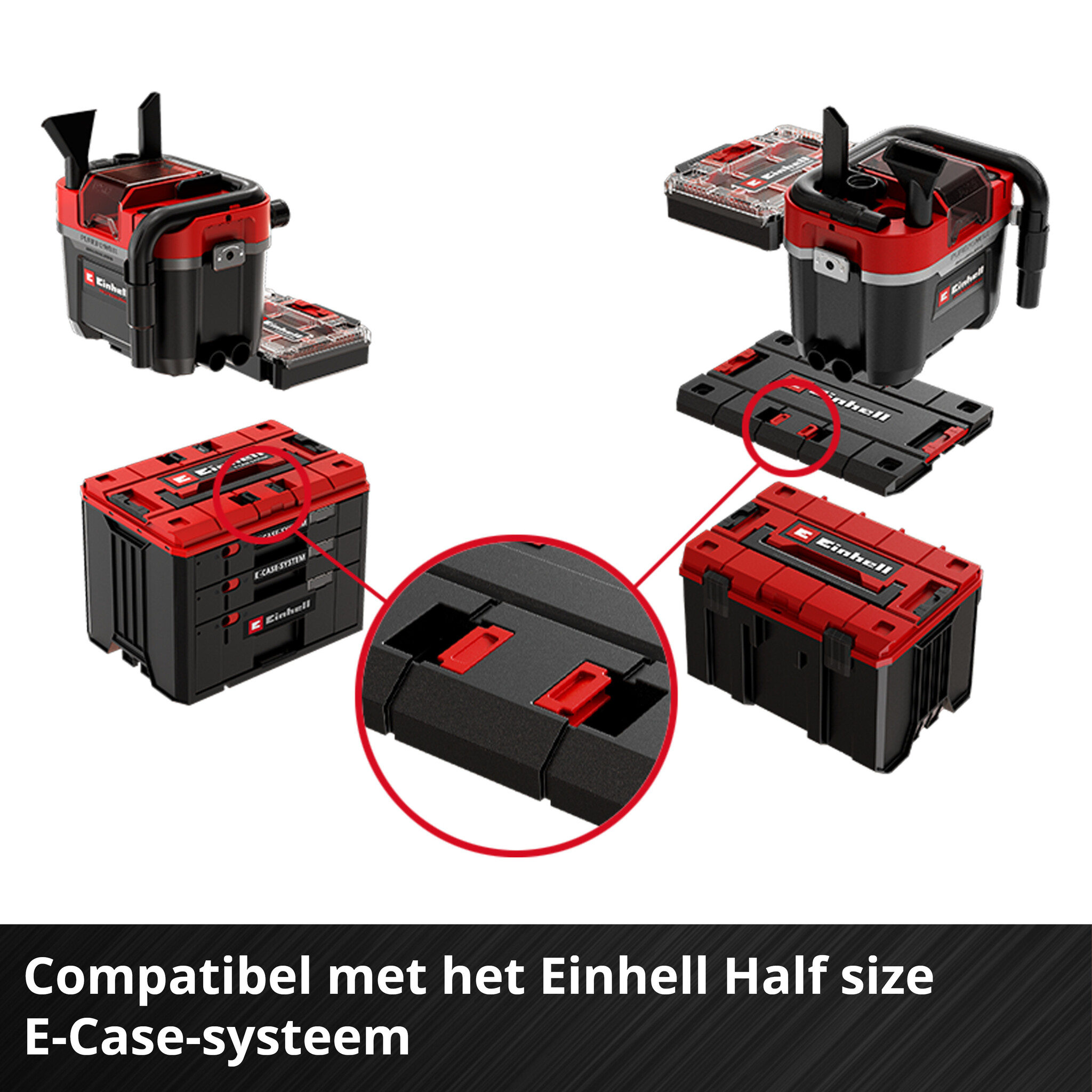 Einhell TP-VC 18/10 Li BL L-Solo – Accu Nat- en Droogzuiger Professional Power X-Change