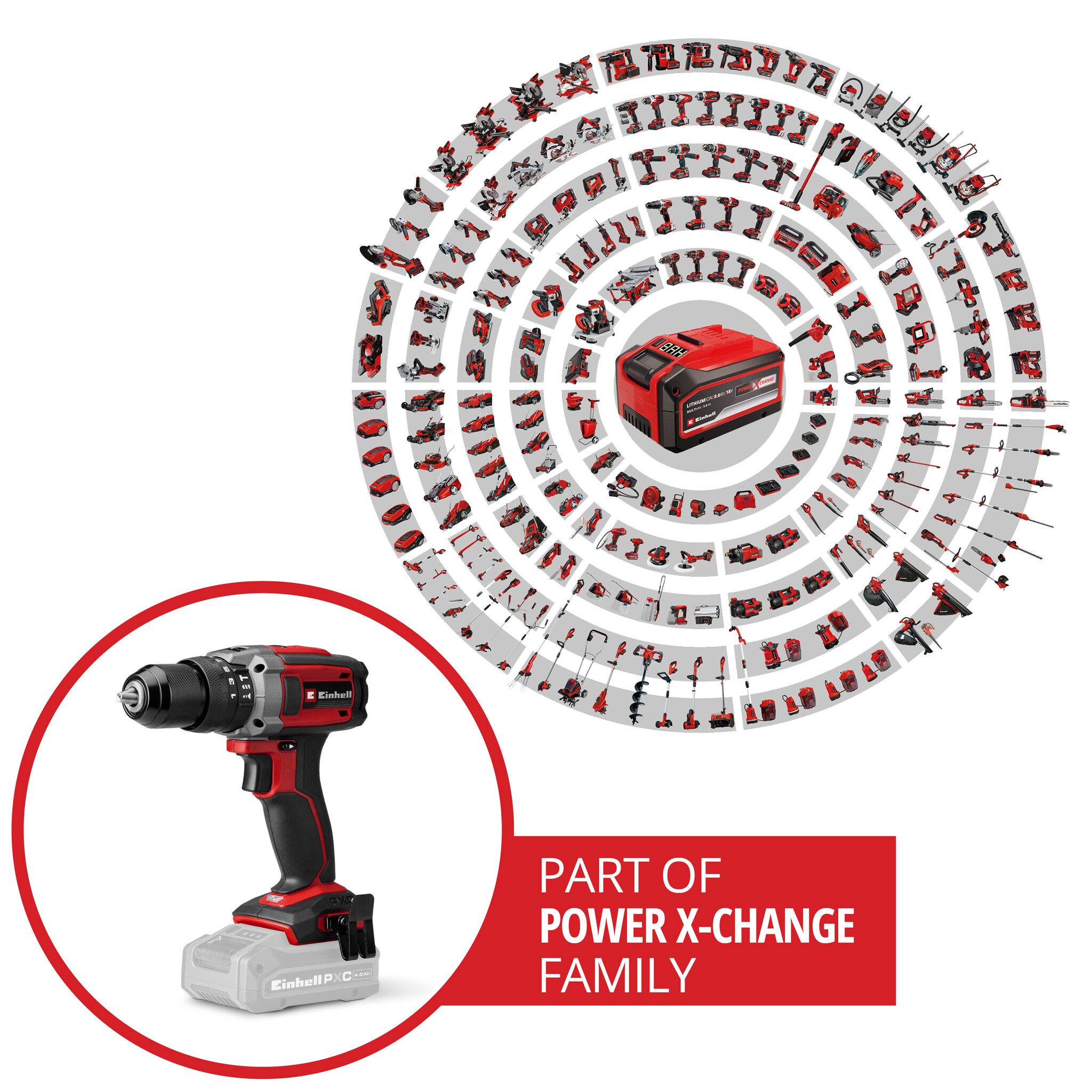 Einhell TE-CD 18/52 Li-i Solo – Accu Klopboor-/Schroefmachine Power X-Change