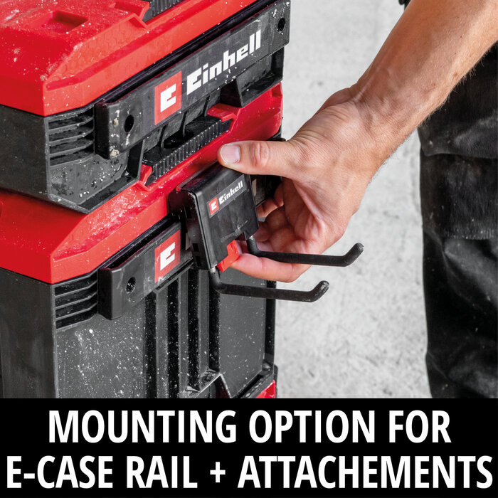 Einhell E-Case L met Wielen SEALED – IP65 Gereedschapskoffer op Wielen