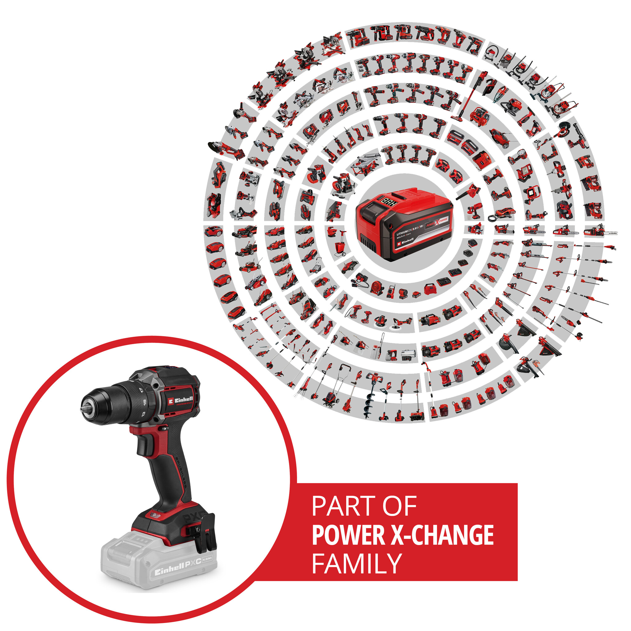 Einhell TP-CD 18/50-C Li-i BL Solo – Accu Klopboor-/Schroefmachine Professional Power X-Change