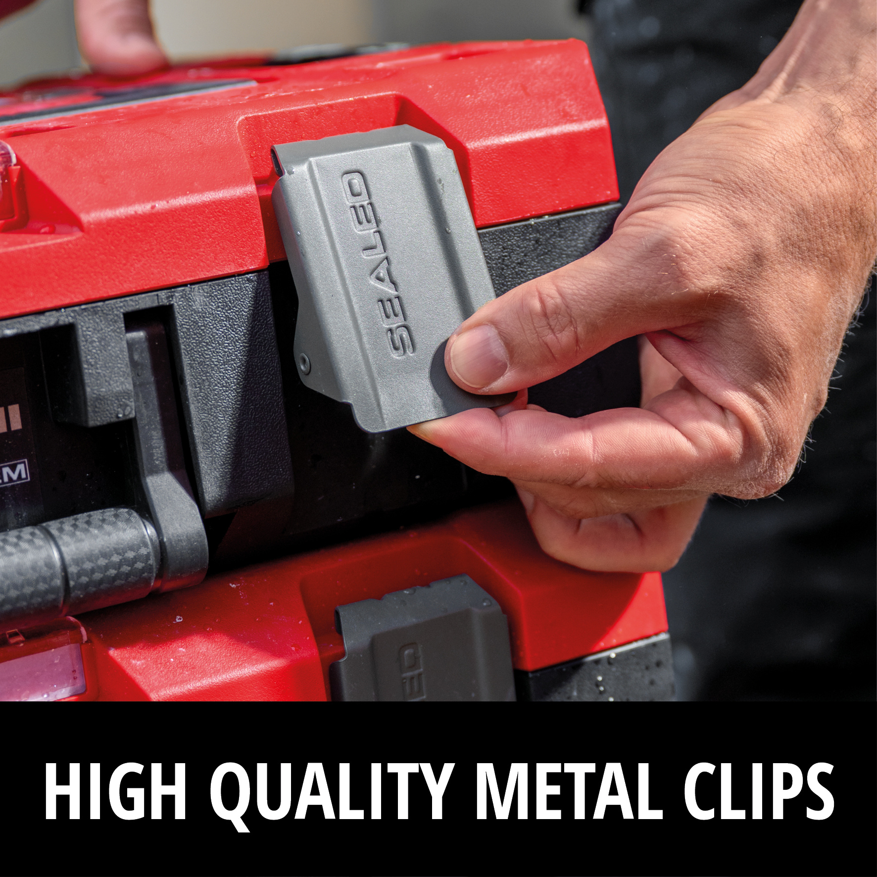 Einhell E-Case M SEALED – Water- en Stofdichte Systeemkoffer IP65
