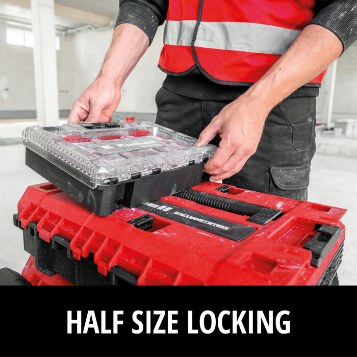Einhell E-Case M SEALED – Water- en Stofdichte Systeemkoffer IP65