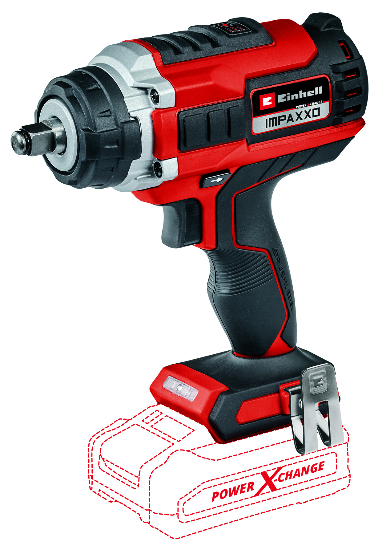 Einhell Slagmoersleutel IMPAXXO 18/450 BL Solo