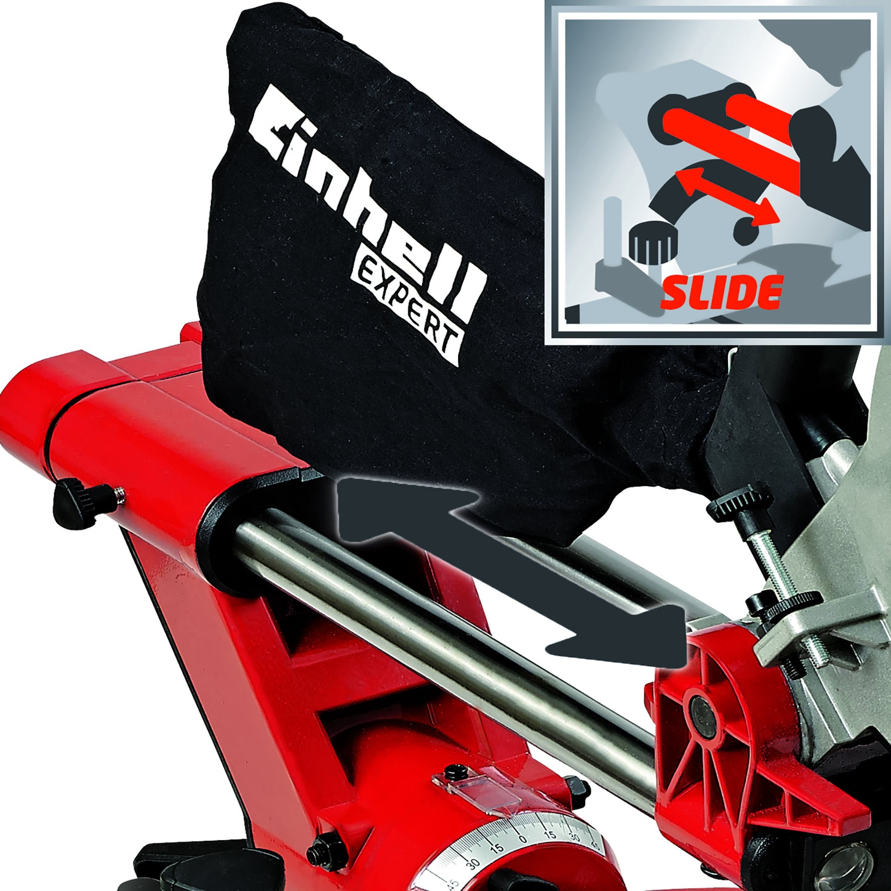 Einhell TE-SM 2534 Dual Trek-, Afkort- en Verstekzaag – 1800 W