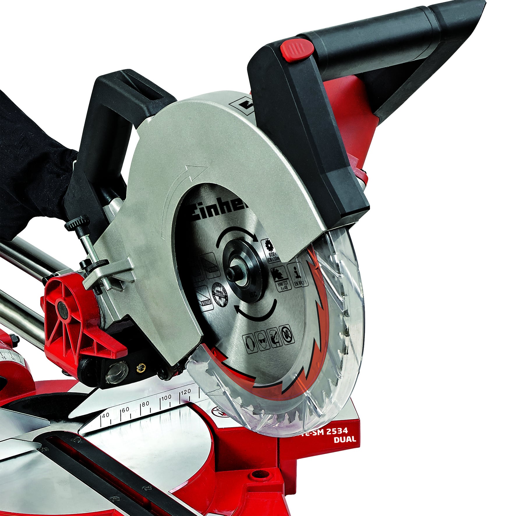 Einhell TE-SM 2534 Dual Trek-, Afkort- en Verstekzaag – 1800 W