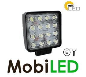 TruckLED 48 watt square work lamp