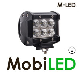 M-LED Breedstraler light bar 18W CREE