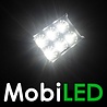 M-LED CREE light bar18 watt 12-24 volt breedstraler