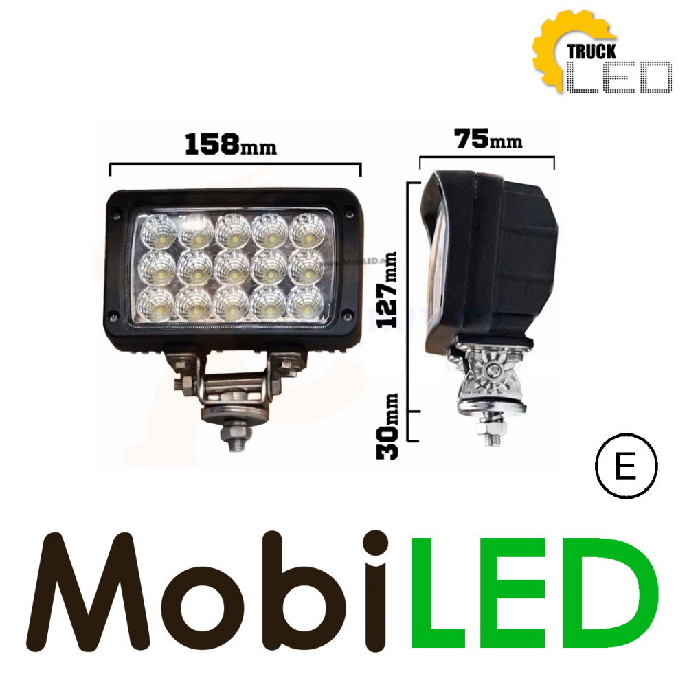 TruckLED Floodlight 45 watts Rectangular